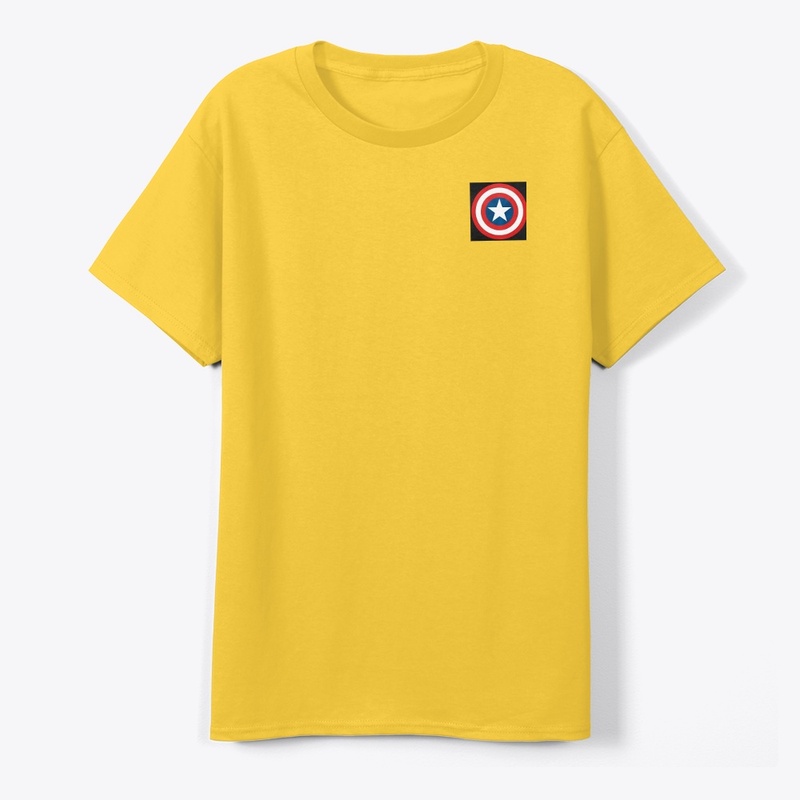 Caption America  logo tshirt