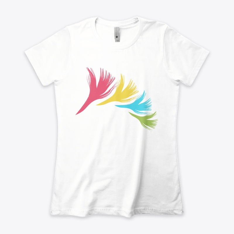 TREE MODERN SIMPLE FEATHER DESIGN