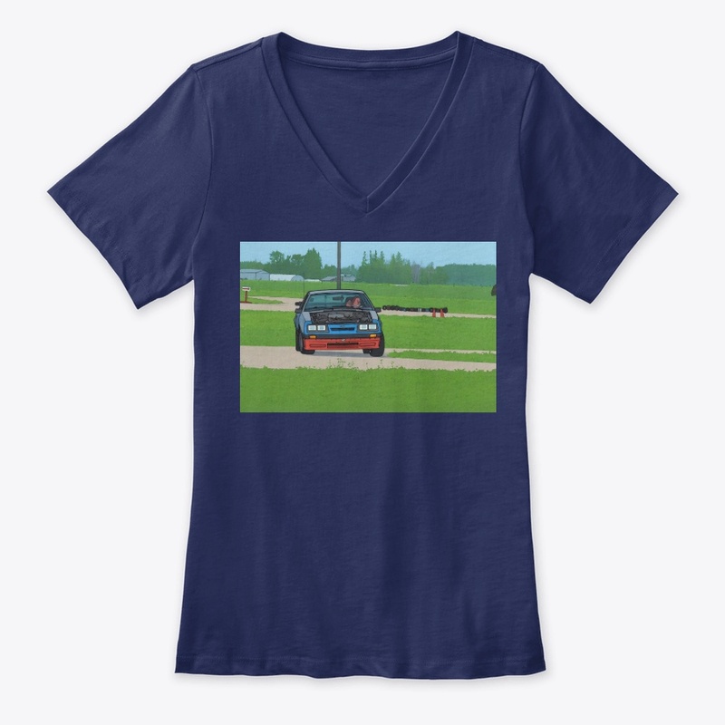 Cartoon race car of Stitch!