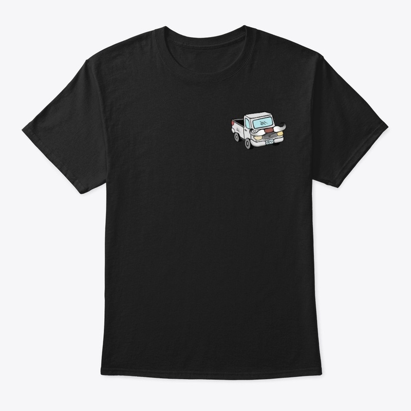 Little Lil Horn Tee - Black