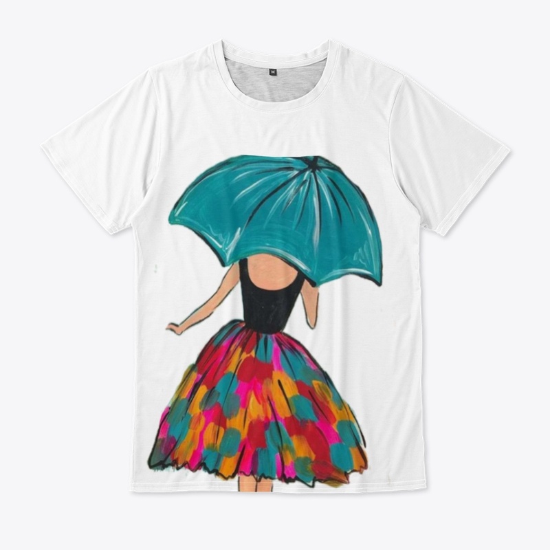 Umbrella Girl T shirt