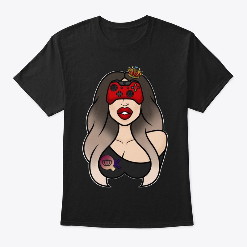 QueenieKris  Game Queenie Logo Blk