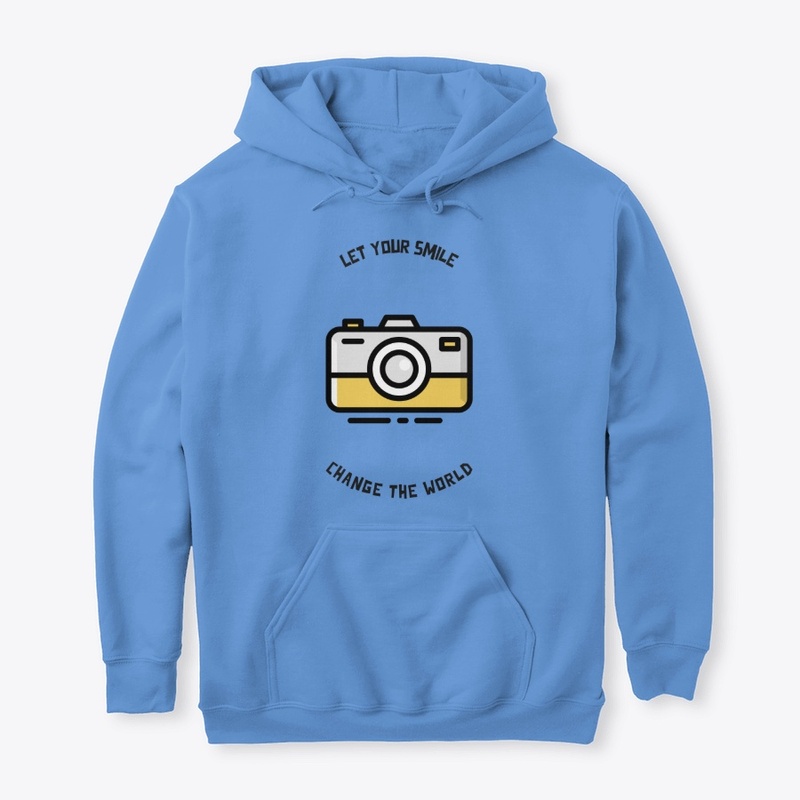 LET YOUR SMILE CHANGE THE WORLD HOODIE