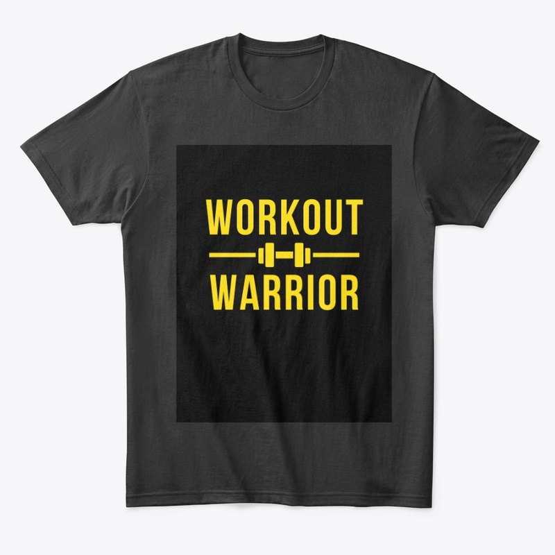 Colorful Workout Warrior T-shirt"
