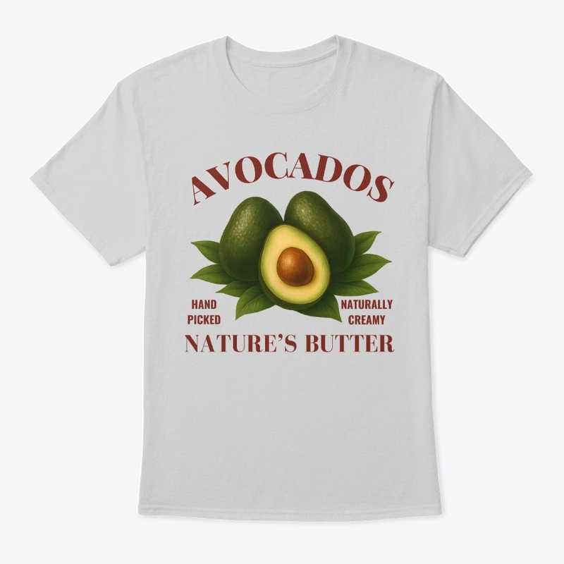 Nature’s Butter | Retro Avocado Art