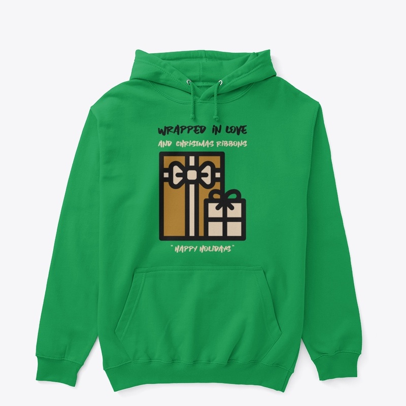 Wrapped In Love And Christmas Ribbons