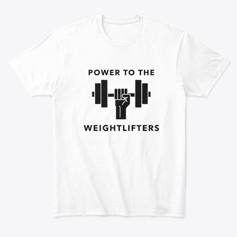 Power To The Weightlifters Dumbbell Hand
