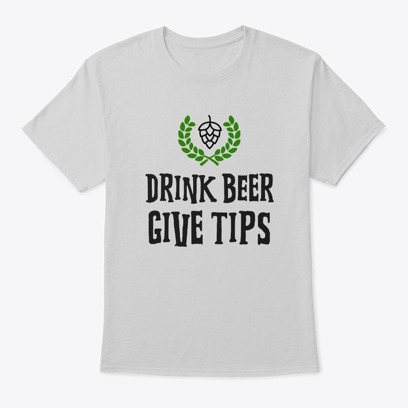 Drink beer Give tips in color