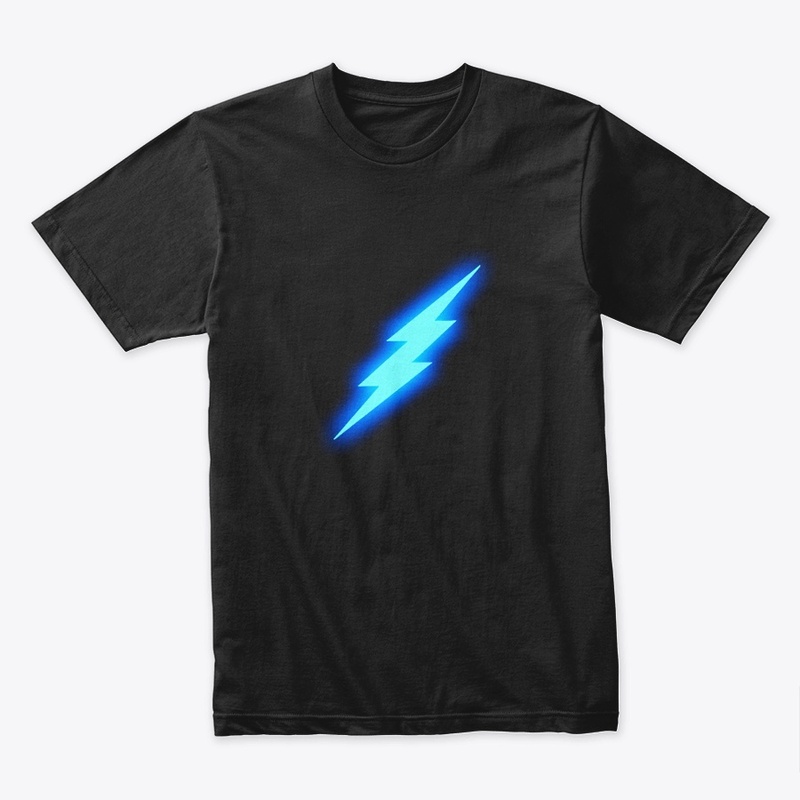 Blue lightning Bolt 