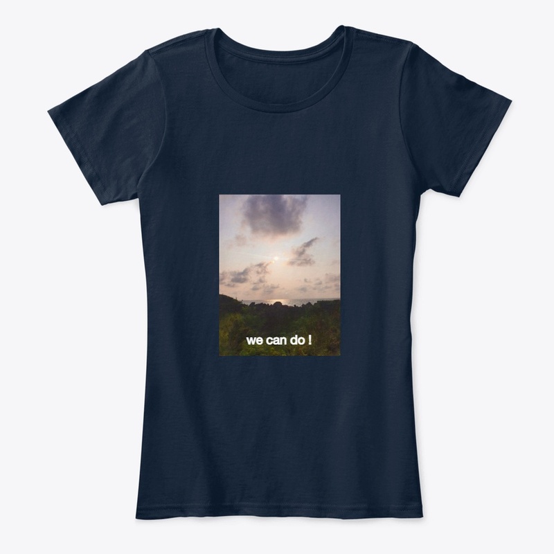 plain t-shirt(sunrise t-shirt)