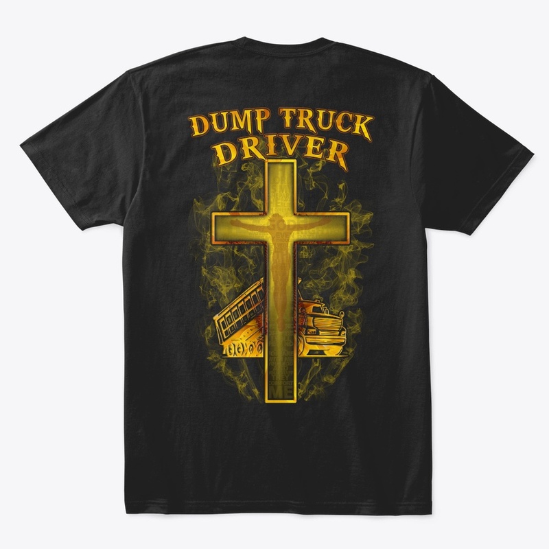 Dump Truck Driver Cross Hoodie