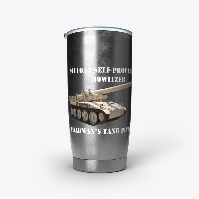 M110A2 Self-propelled 8" Howitzer-wht