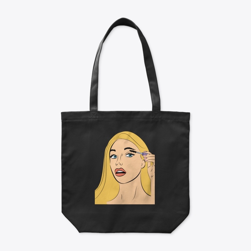 Blond  hair girl comic