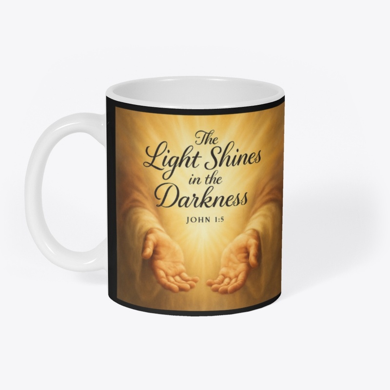 The light shines
