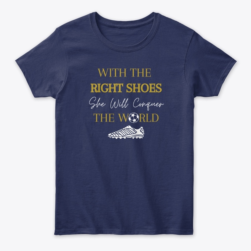 Soccer Tee - blue