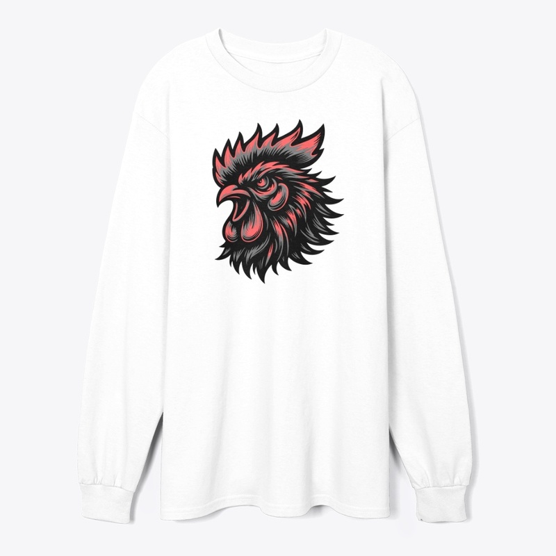 Powerful Chicken Head Graphic