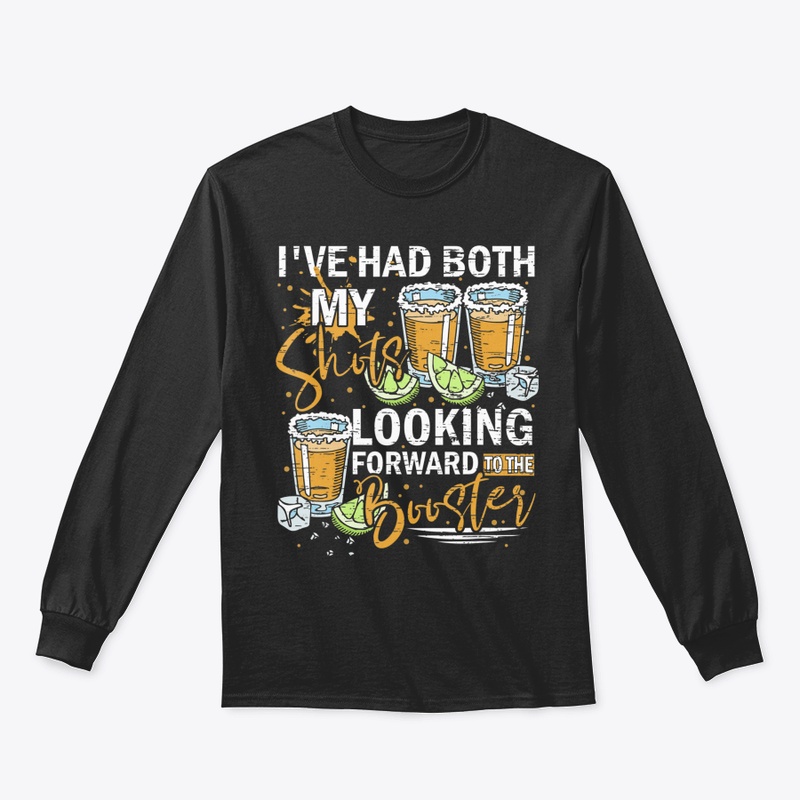 I'VE HAD BOTH MY SHOTS LOOKING FORWARD T