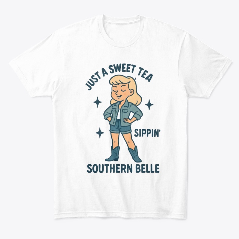Sweet Tea Southern Belle Tee
