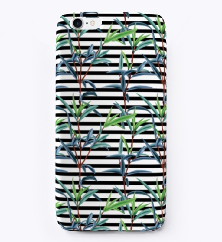 Seamless Pattern Leaf Plant
