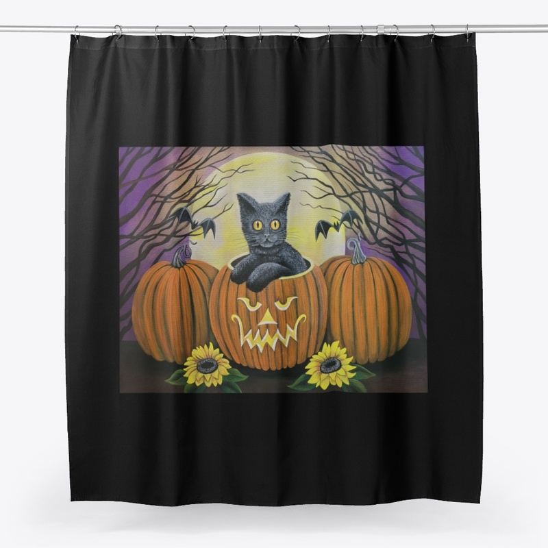 Magical Black Cat | Art of Jameela