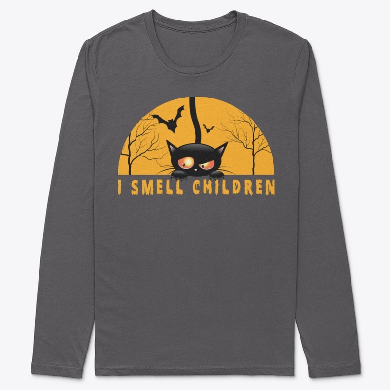 Black Cat Halloween T-Shirt