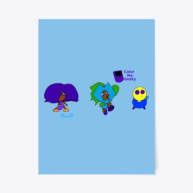 Color Me Geeky Guild Round Chibi W/OLogo
