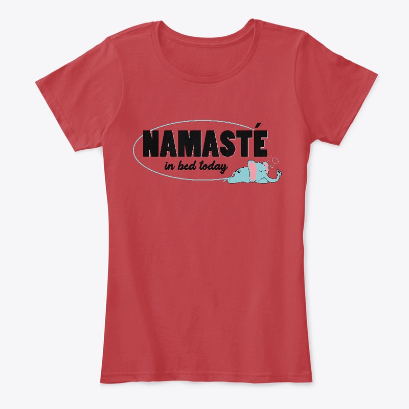 Sleepy Elephany Yoga Tee