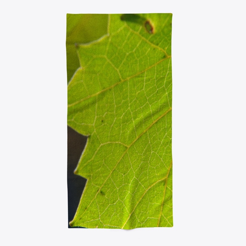 green leaf macro