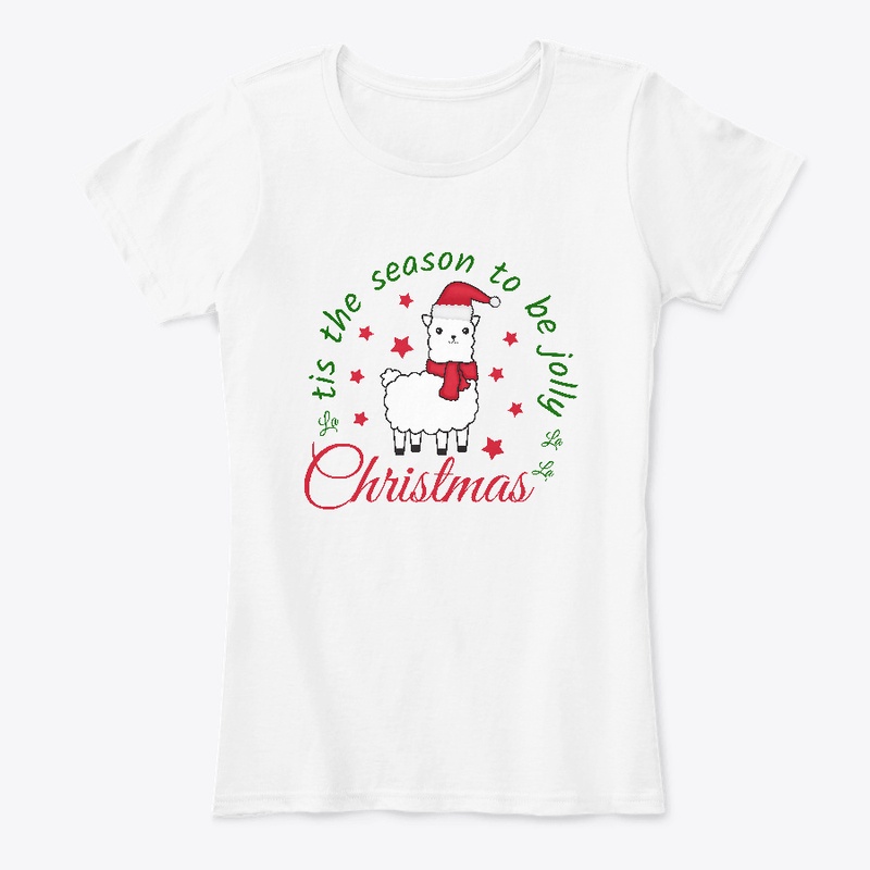 t shirt for Christmas. Llama Christmas.