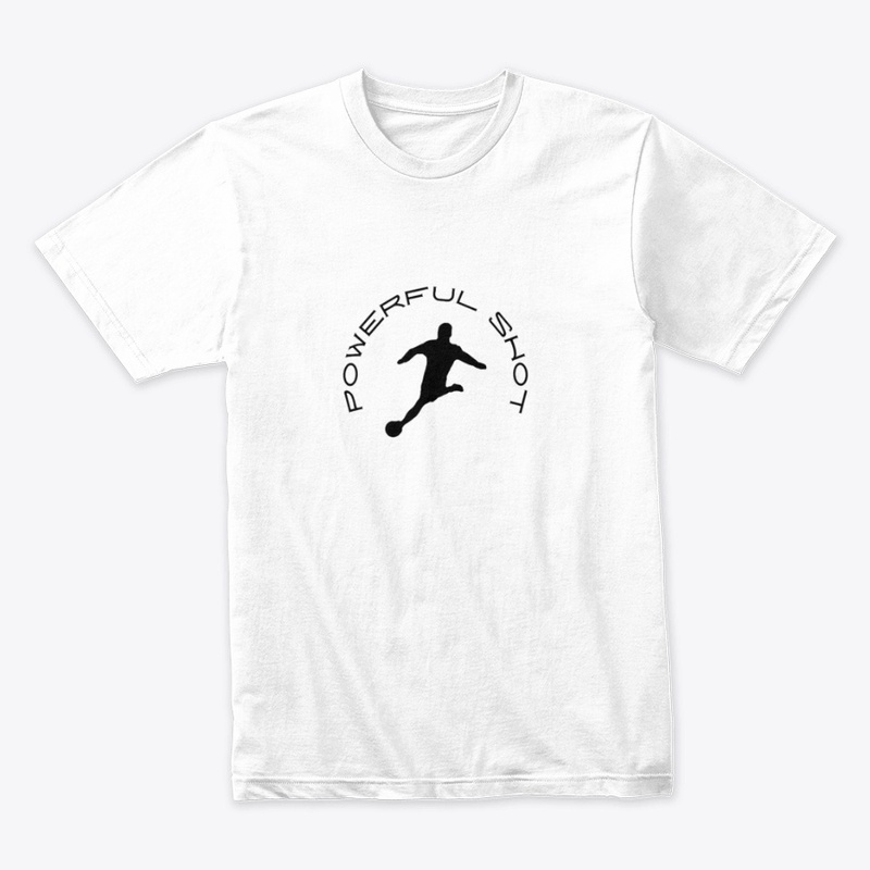 Soccer: Powerful Shot 1 Black Logo