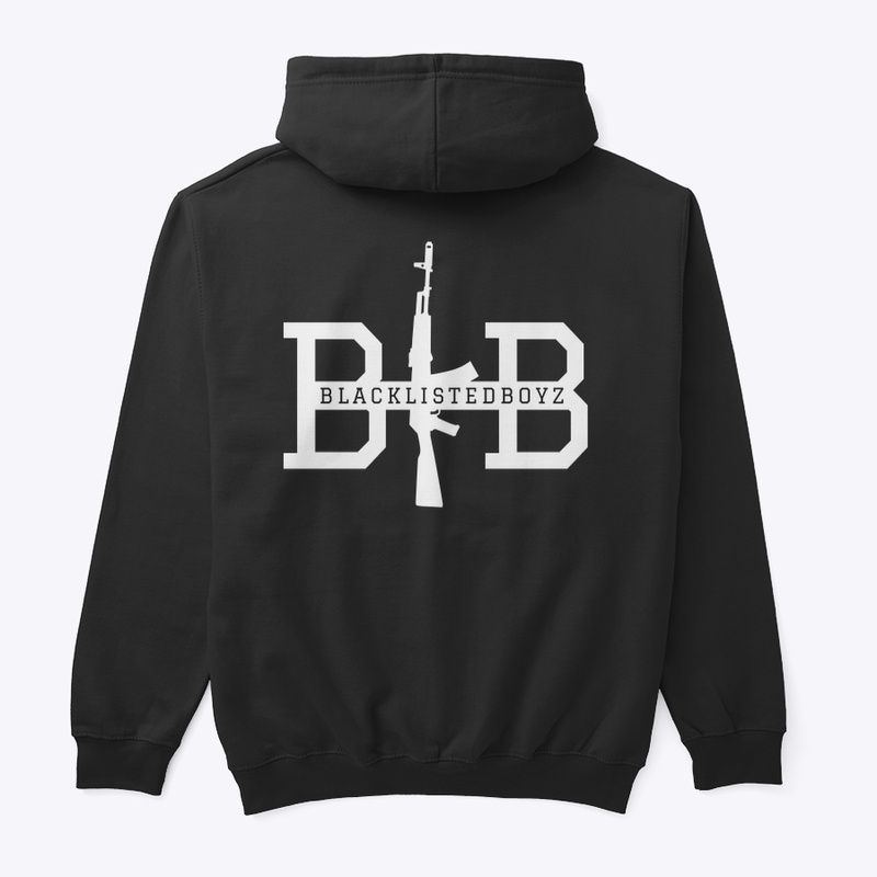 White Logo Hoodie