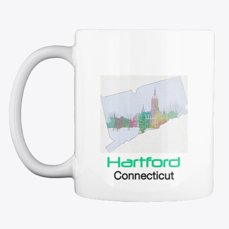 USA Tee Shirt - Hartford, Connecticut
