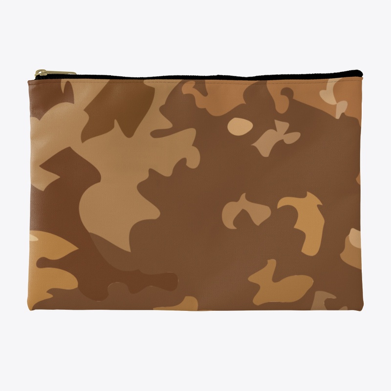 Brown camouflage style background