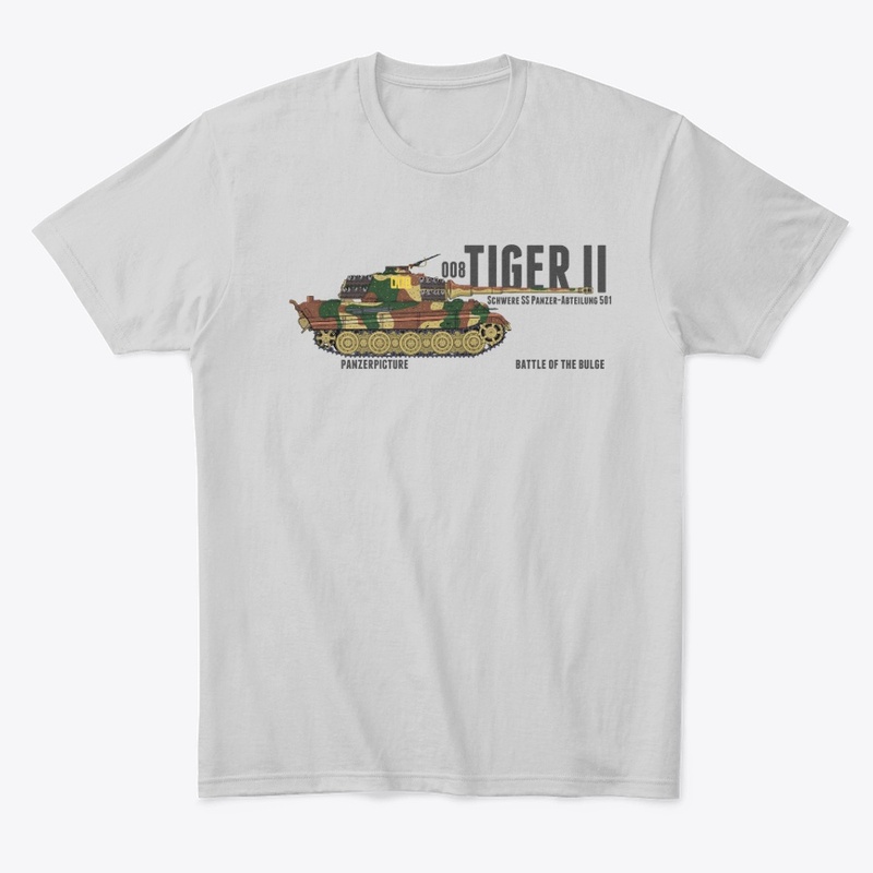 Tiger II 008 Battle of the Bulge T-Shirt