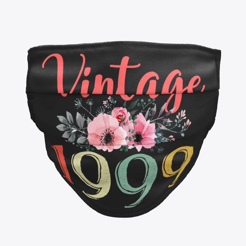 Vintage 1999 Floral 21st Birthday Gift