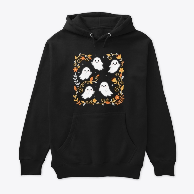 Smiling Ghosts & Autumn Florals