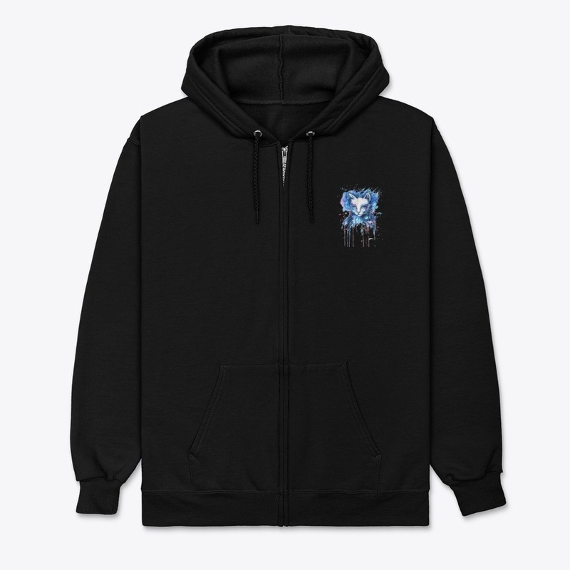Cute cat zipper hoodie