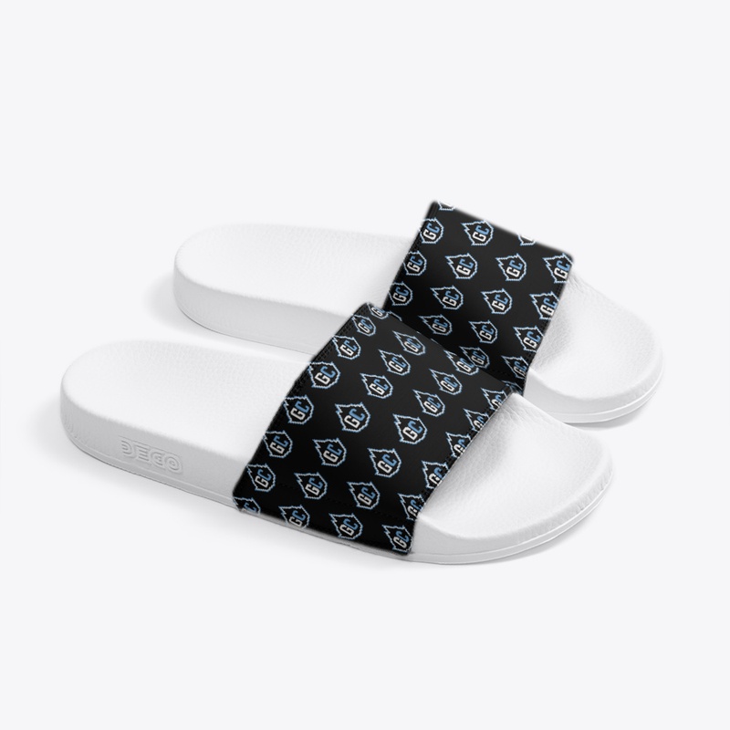 Summer Slides - Glacier Logo Pattern