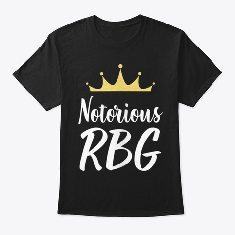 ✅Notorious Rbg   Tank Top Kosyn😍 Black T-Shirt Front