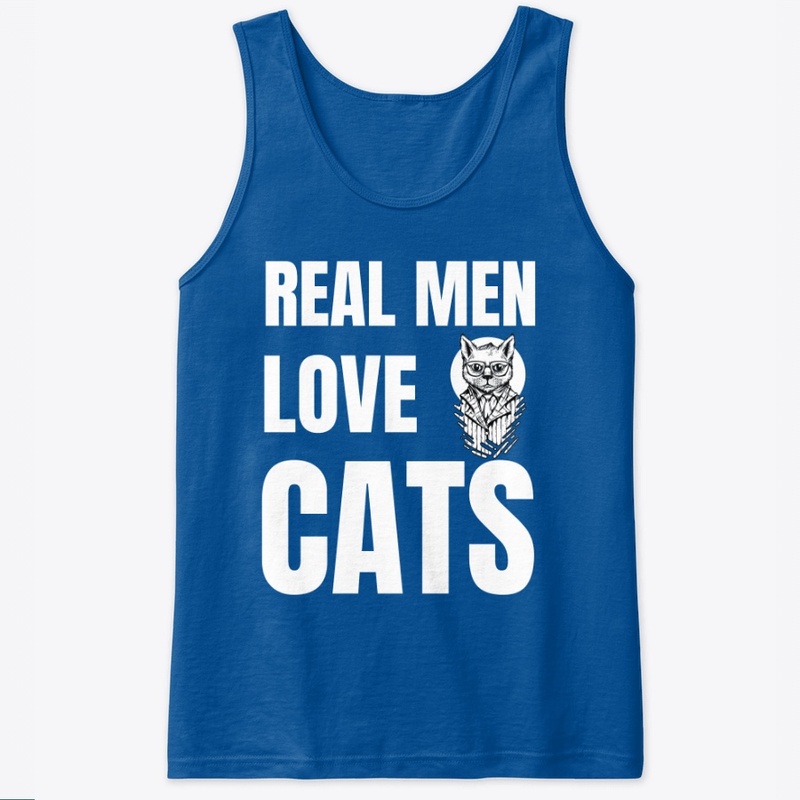 REAL MEN LOVE CATS T SHIRT, GIFT TSHIRT.