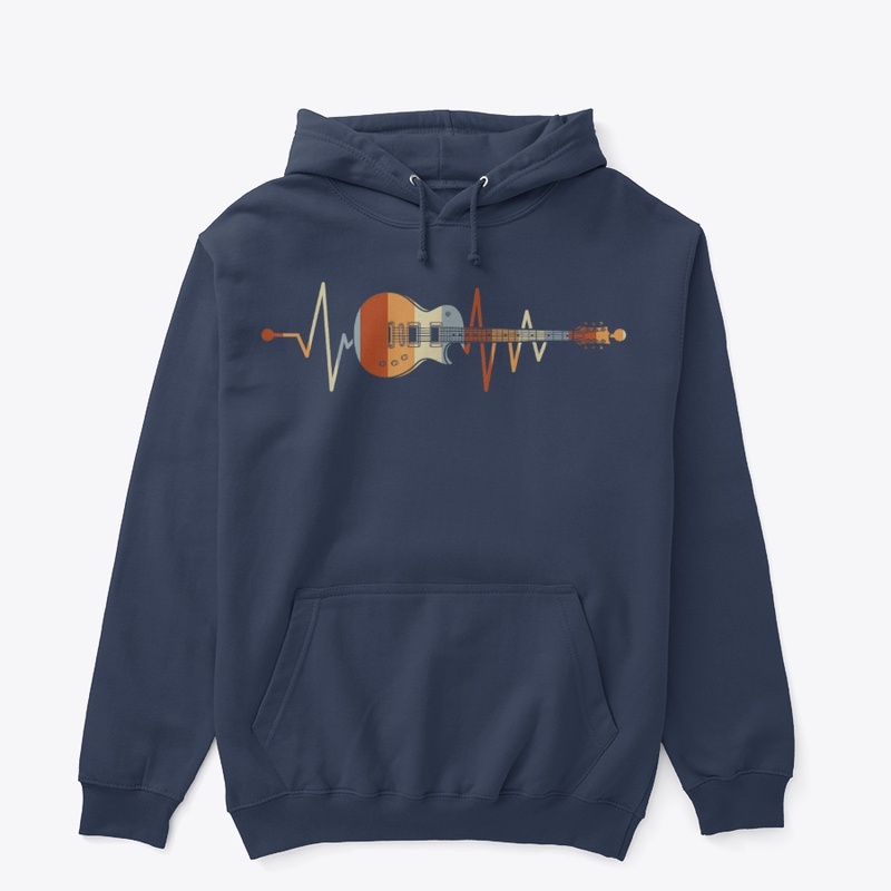 Heartbeat Guitar T-Shirt