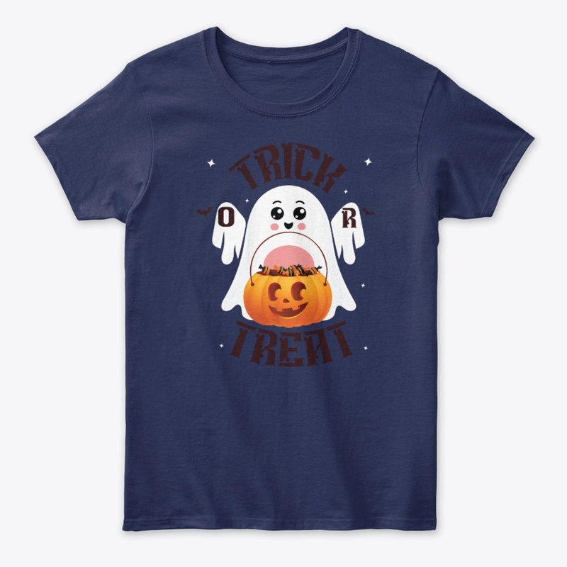 Trick or Treat – Cute Ghost