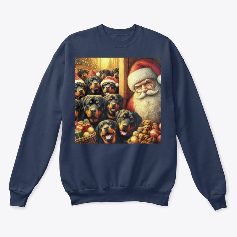 Rottweilers & Santa