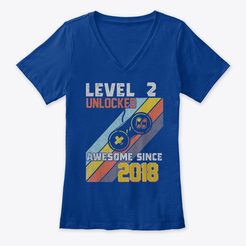 2nd Birthday Level 2 Born In 2018 Gift