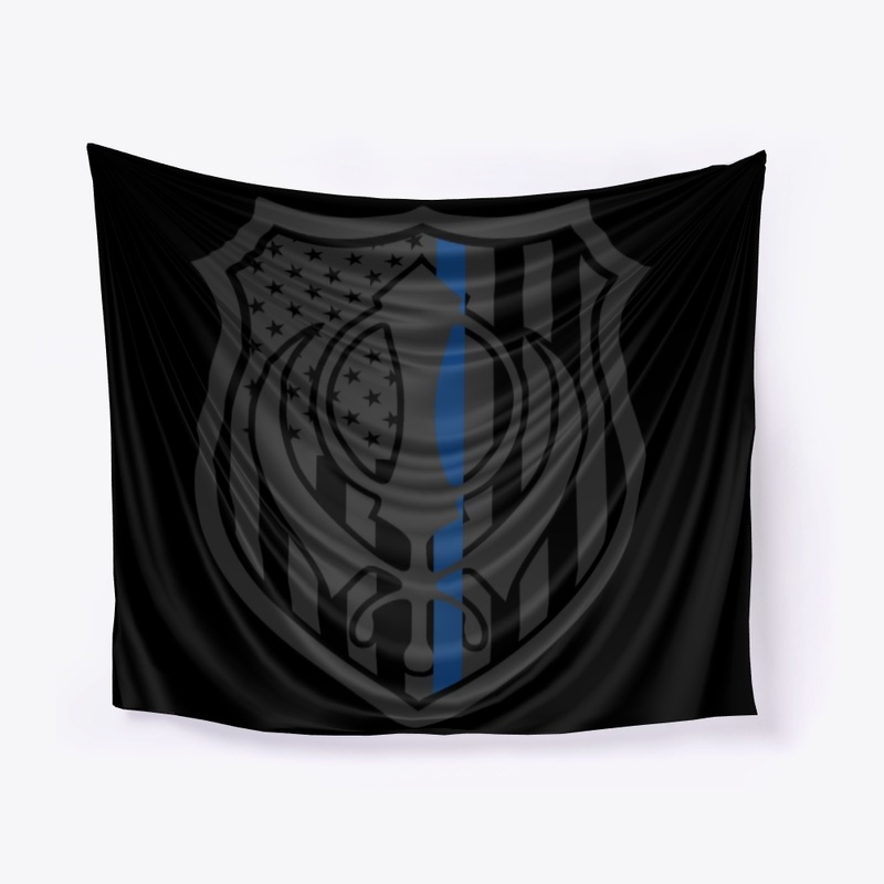 Thin Blue Line Sikh Khanda
