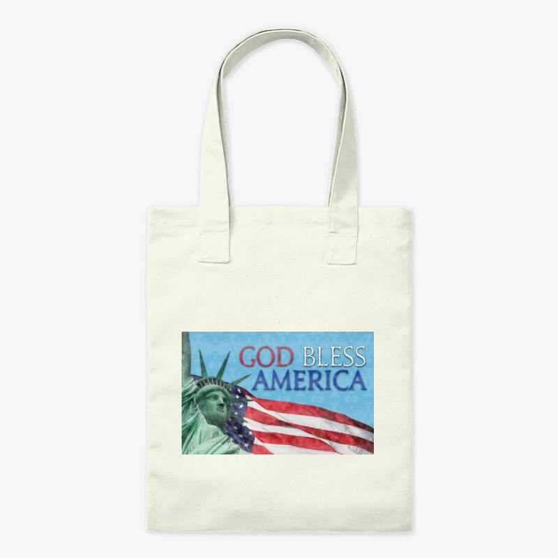 God Bless America Tote Bag