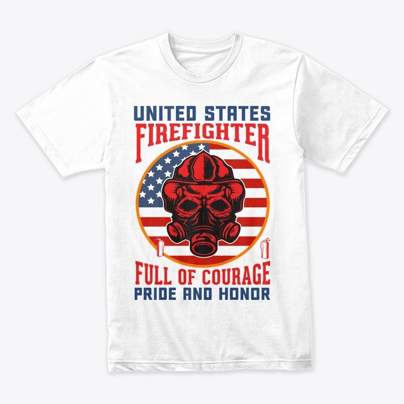 fire fighter t shirt uk
