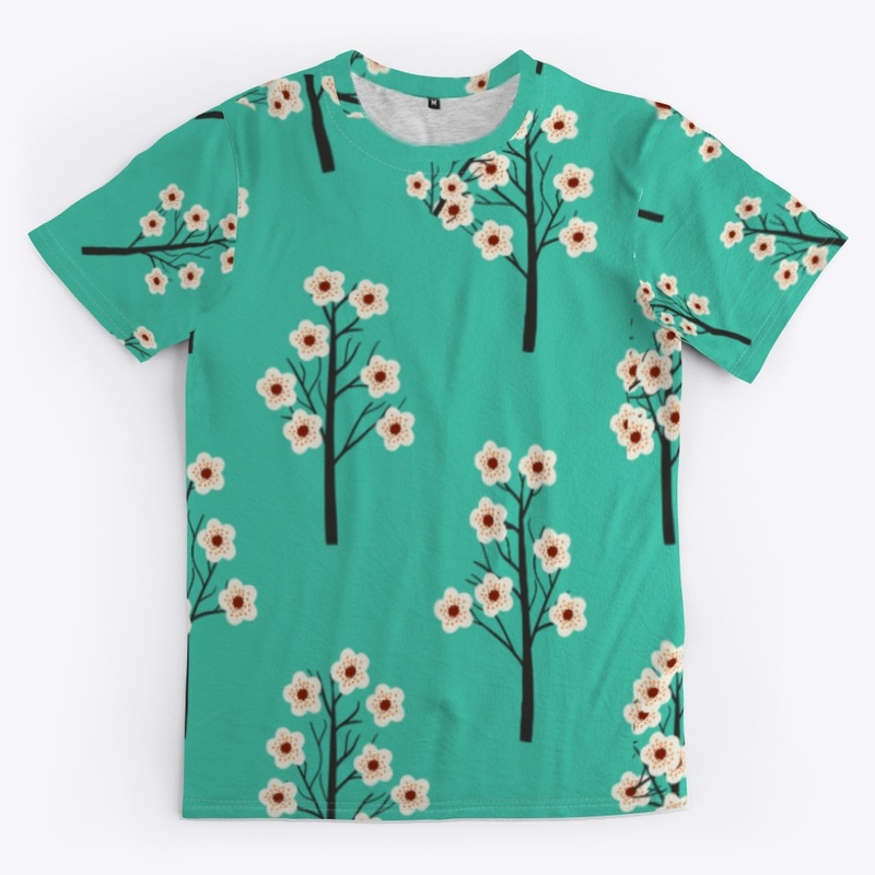 Spring Forest Flower Walk Pattern