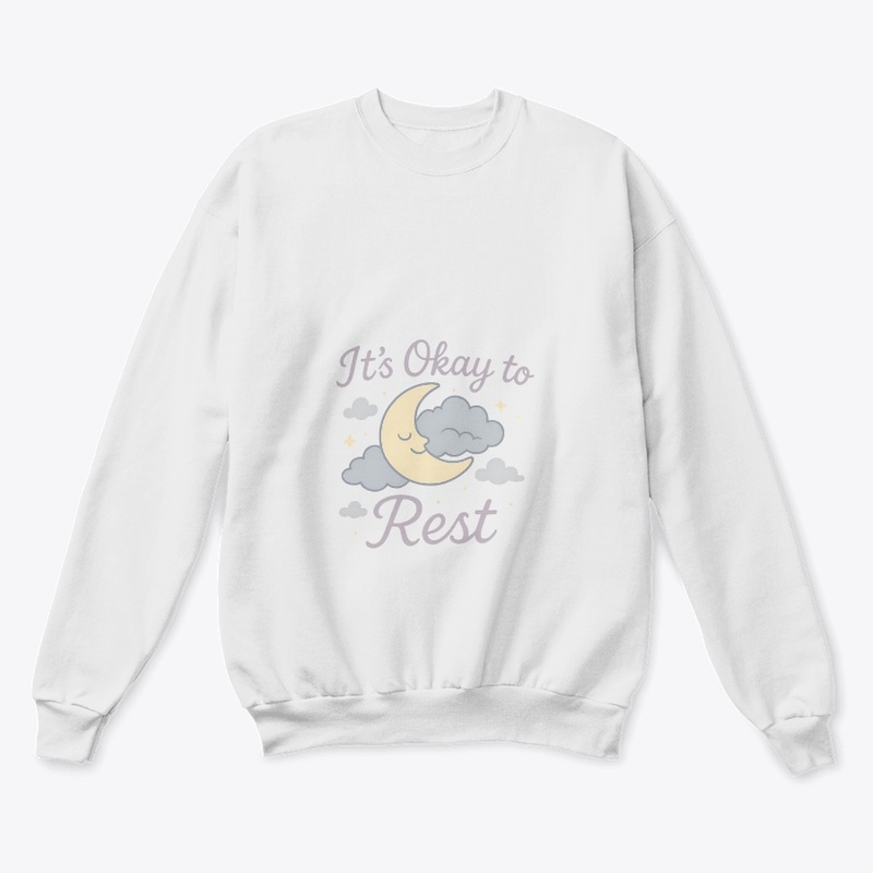 “It’s Okay to Rest – Mental Health Tee”