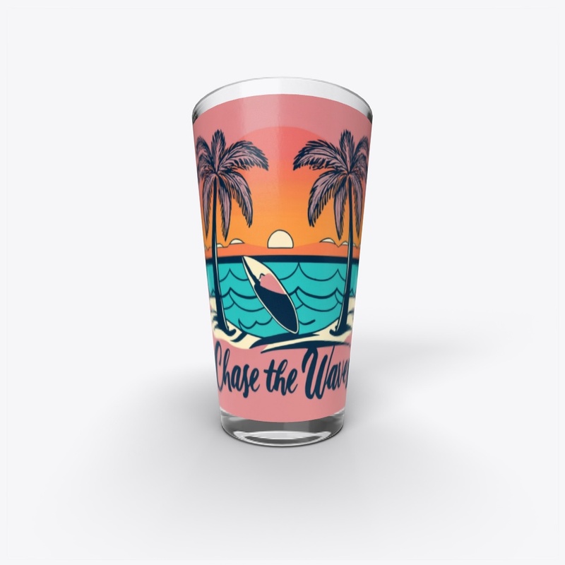 chase the waves t shirt